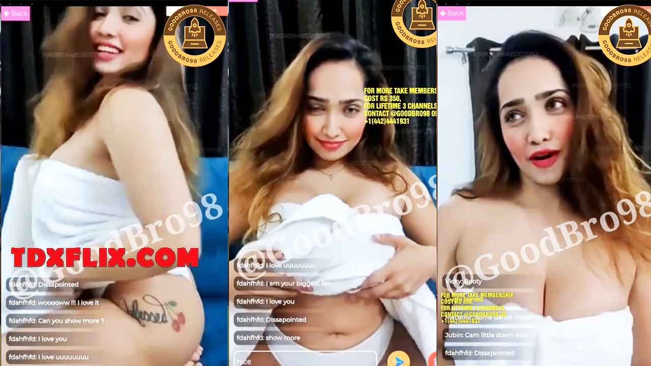 Aditi Mistry Towel Nude Premium Live Video